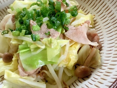 豚肉と野菜の重ね蒸し